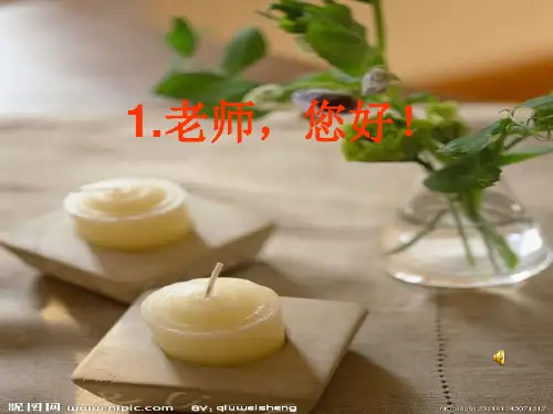 老师您好第一课时PPT教学课件