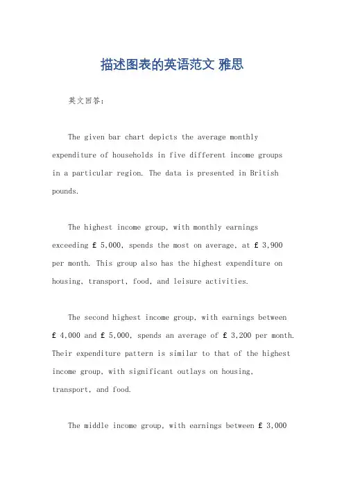 描述图表的英语范文 雅思