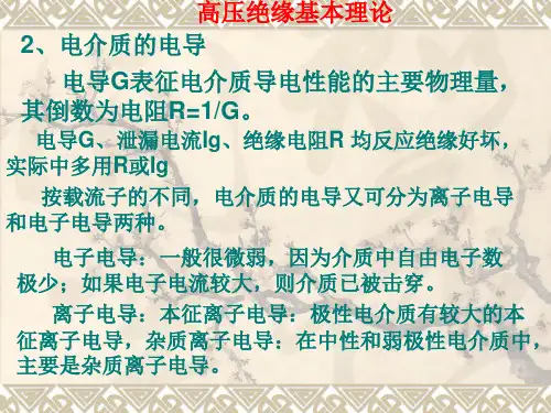 电介质的电导