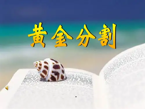 黄金分割-PPT课件 
