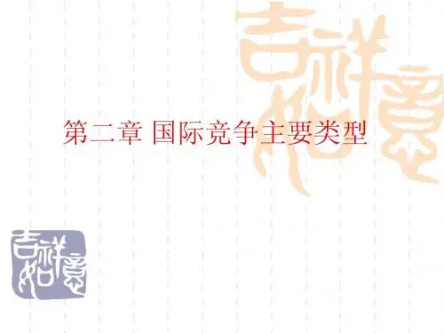 第二章3 企业竞争战略选择