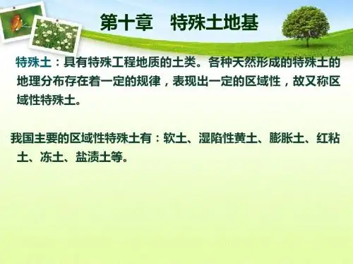 特殊土地基