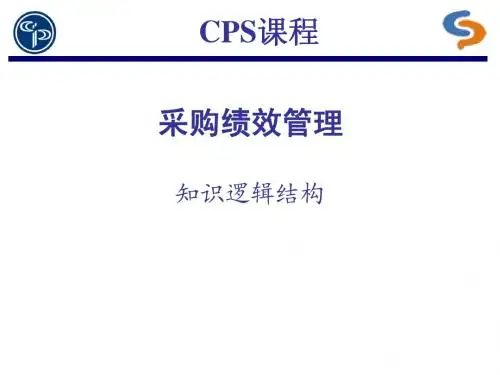 CPS采购绩效管理