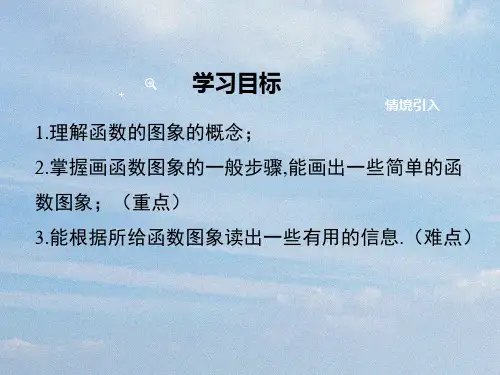 人教版八年级下期数学19.1.2 第1课时 函数的图象 (3)