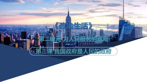 高考政治政治生活一轮复习课件：第三课