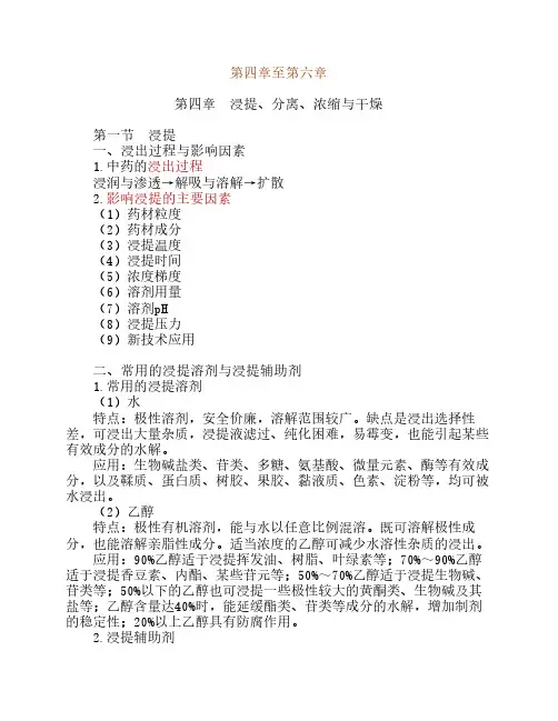 执业中药师中药药剂学考前大冲刺2