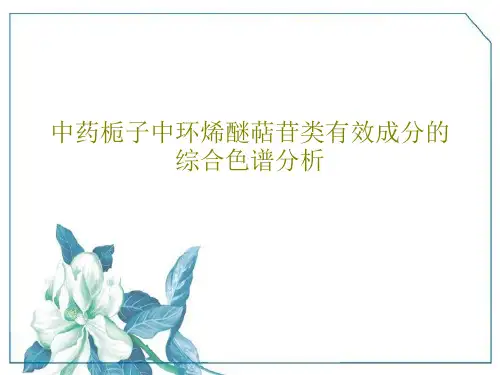 中药栀子中环烯醚萜苷类有效成分的综合色谱分析共32页