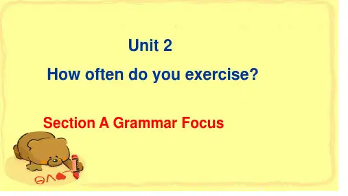 人教八年级上册Unit2Section A Grammar focus (共21张PPT)