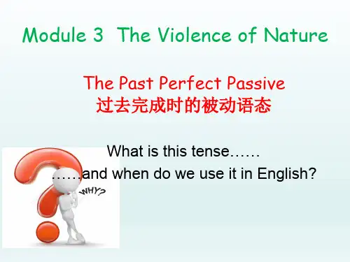 外研版高中英语必修3Module3_Grammar_名师课件(一)