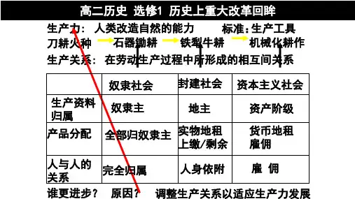 历史人教选修1 第1单元 梭伦改革 课件(共16张) 