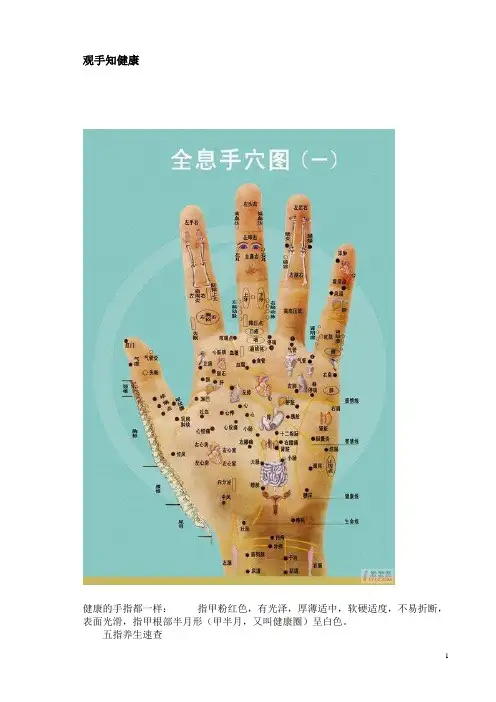观手知健康