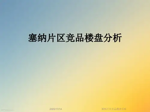 塞纳片区竞品楼盘分析