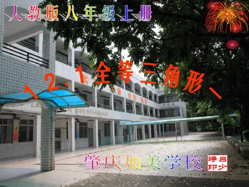 新人教版八上13.1 全等三角形