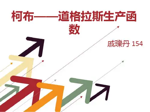 柯布道格拉斯函数拓展分析.