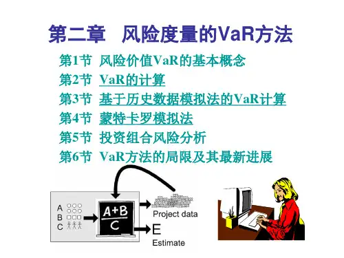 风险度量的VAR方法