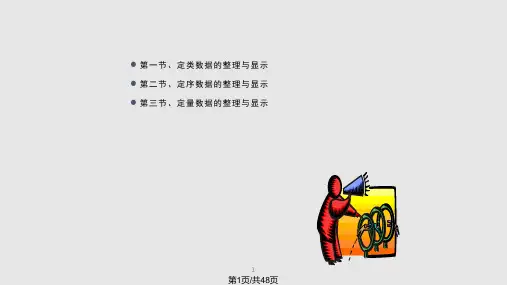 调查数据的整理与显示PPT课件