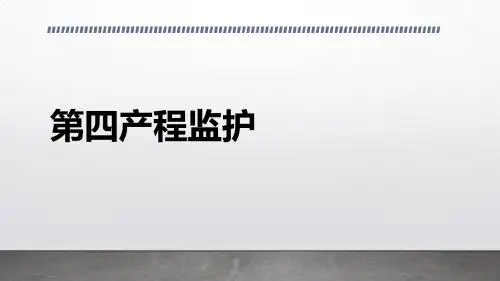 第四产程监护