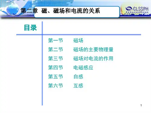 2.磁、磁场和电流的关系