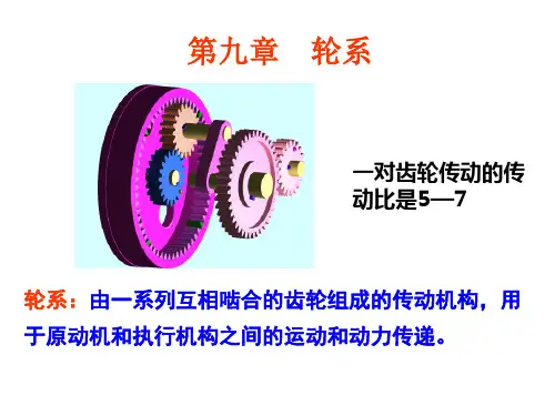 机械原理第九章 轮系.ppt