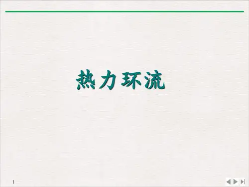 高考地理复习——热力环流课件PPT