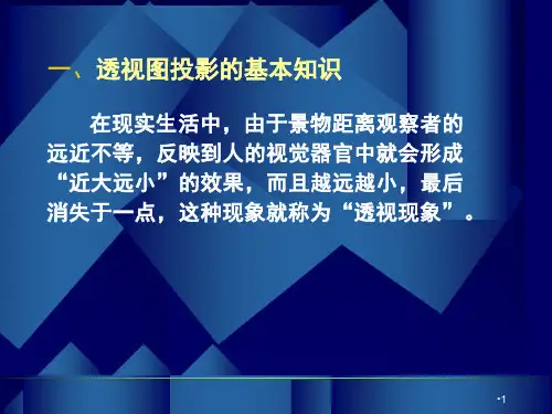 透视图画法入门学习PPT课件