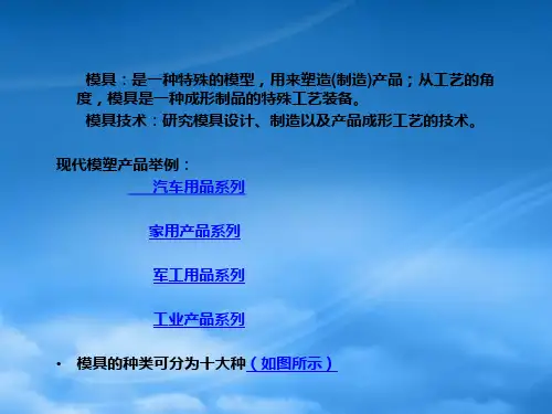模具制造技术概述