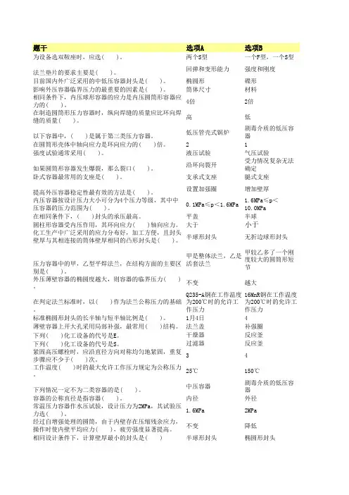 七静设备选择