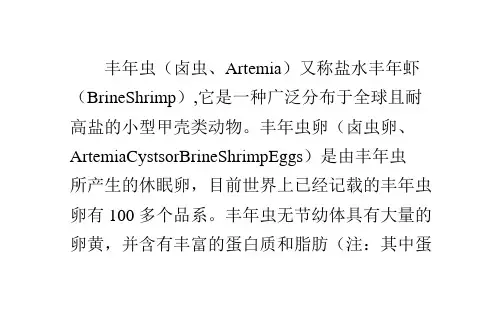 丰年虫卵怎么孵化