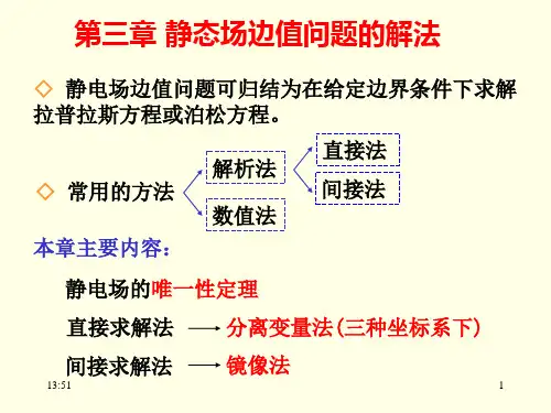 《电磁场理论》3.1 唯一性定理
