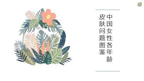 中国女性各年龄皮肤问题