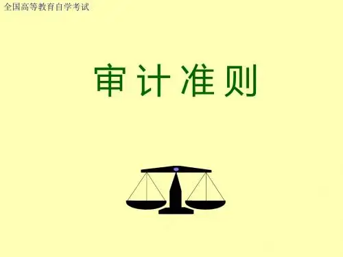 审计准则1131-1152