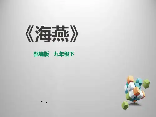 《海燕》PPT课件