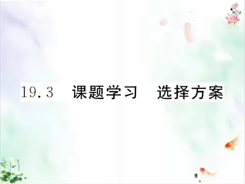 人教版《一次函数》ppt经典课件