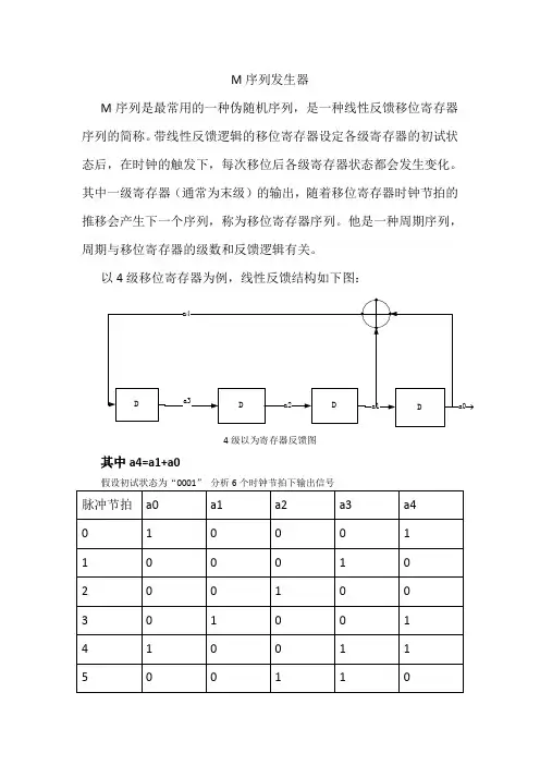 伪随机码生成器