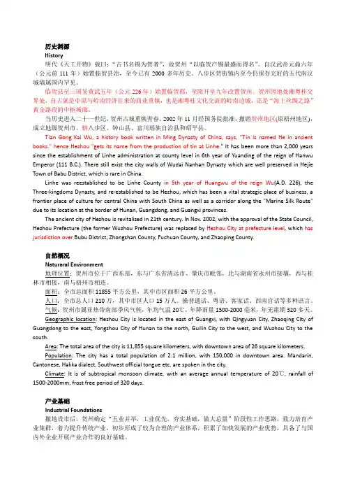参考-投资指南相关文字翻译