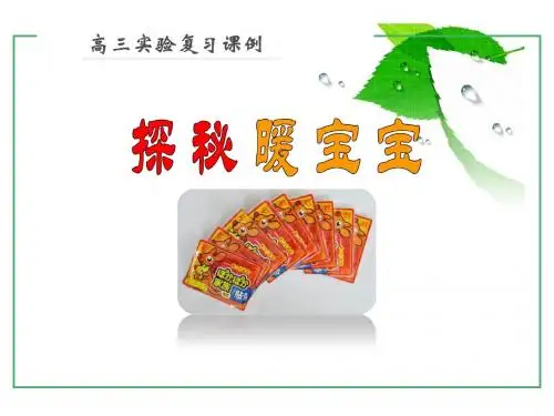 《探秘暖宝宝》说课课件(省级优质课获奖案例)