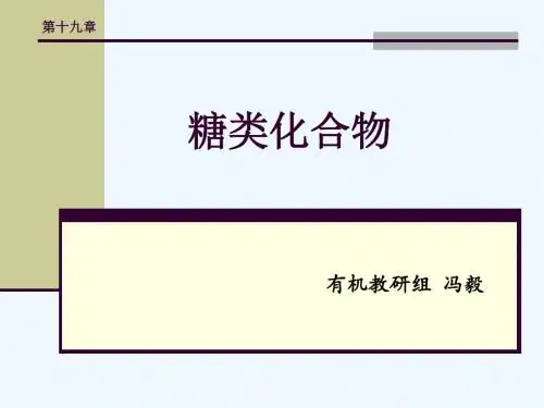 第十九章 糖类化合物