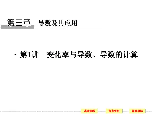 【数学课件】2018版高考数学(文)一轮复习：第3章-导数及其应用(人教A版4份)