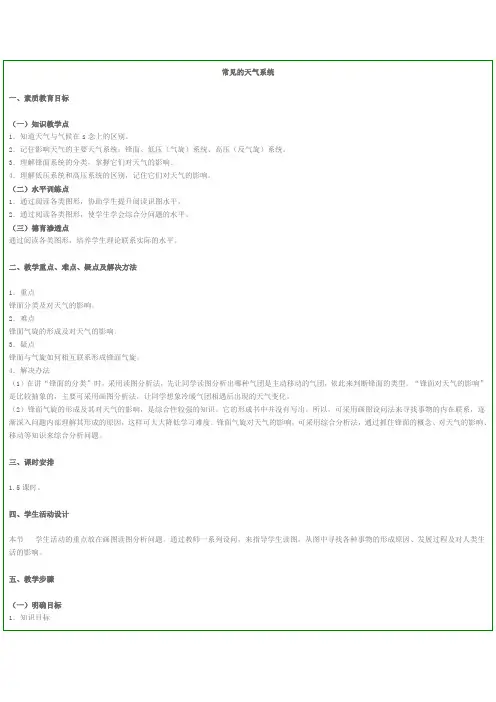 常见的天气系统 (2)