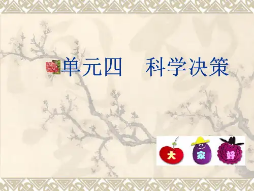 定量决策方法  ppt课件