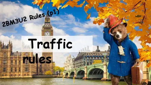 牛津上海版Module3Unit2Rules(Trafficrules)课件