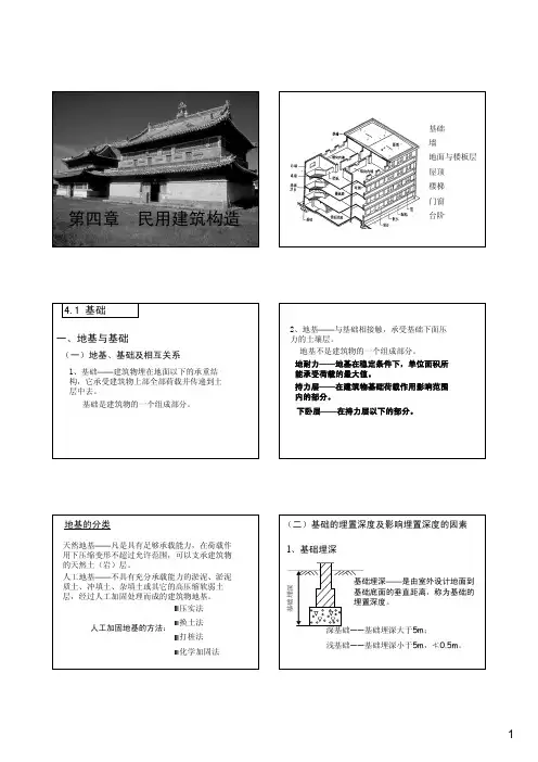 建筑概论第4章