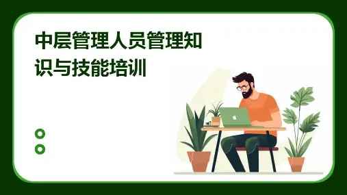 中层管理人员管理知识与技能培训