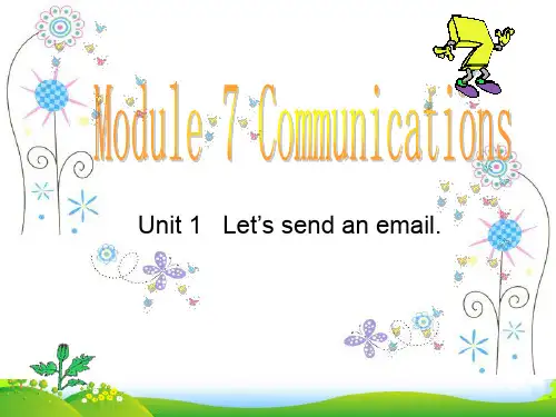 (外研版)五年级英语下册课件_Module_7_Unit_1
