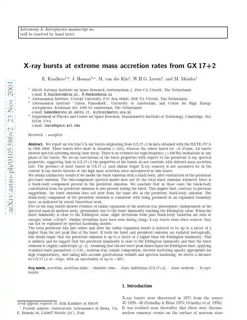 X-ray bursts at extreme mass accretion rates from GX 17+2