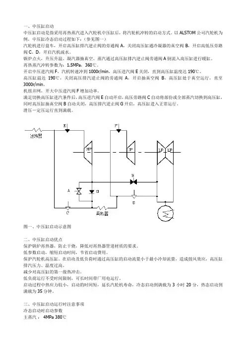中压缸启动