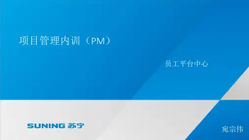 项目管理内训