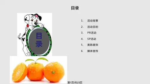 盛夏缤纷水果嘉年华—活动方案PPT课件