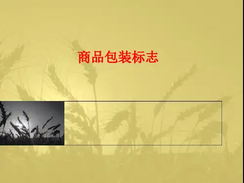 小学综合实践活动《商品包装上的标志》PPT