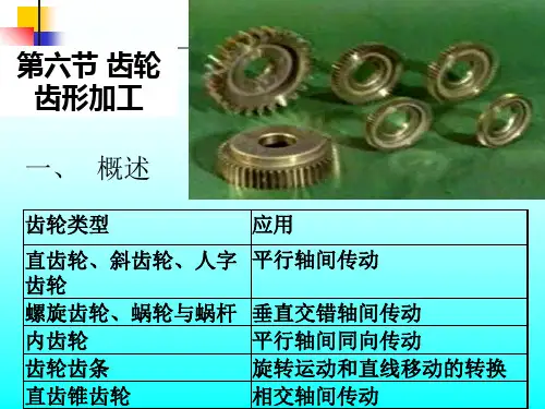 第5章齿轮加工PPT课件
